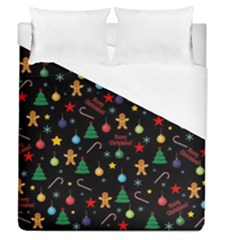 Christmas pattern Duvet Cover (Queen Size)