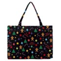 Christmas pattern Zipper Medium Tote Bag View1