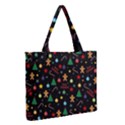 Christmas pattern Zipper Medium Tote Bag View2