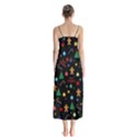 Christmas pattern Button Up Chiffon Maxi Dress View2