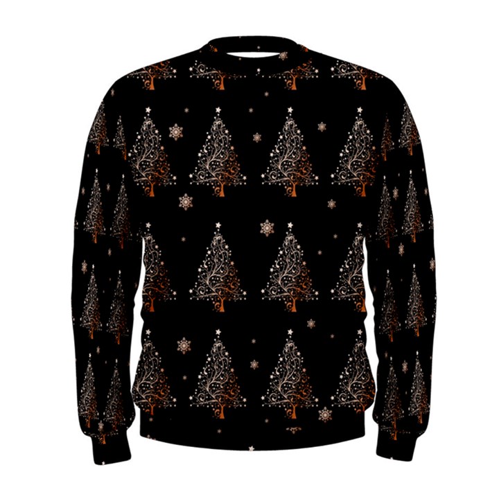 Christmas tree - pattern Men s Sweatshirt