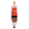 Cutieful Kids Art Funny Zwarte Piet Friend of St  Nicholas wearing his Miter Sleeveless Maxi Dress View1