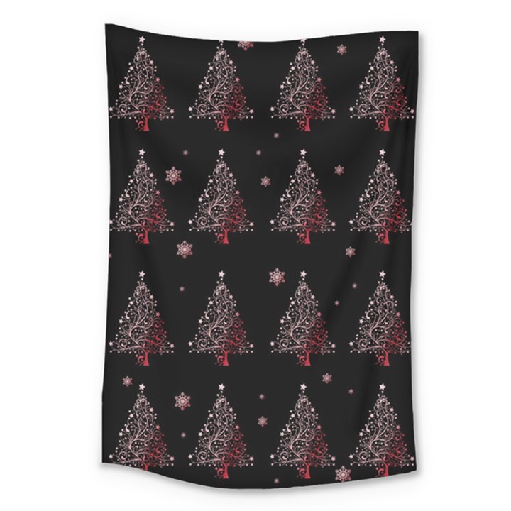 Christmas tree - pattern Large Tapestry