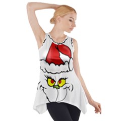 Grinch Side Drop Tank Tunic by Valentinaart