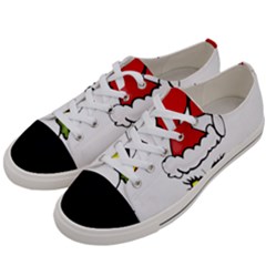 Grinch Women s Low Top Canvas Sneakers by Valentinaart