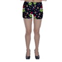 Grinch pattern Skinny Shorts View1