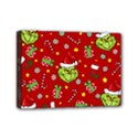 Grinch pattern Mini Canvas 7  x 5  View1