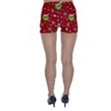 Grinch pattern Skinny Shorts View2