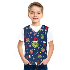 Grinch Pattern Kids  Sportswear by Valentinaart