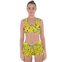 Grinch Pattern Racerback Boyleg Bikini Set by Valentinaart