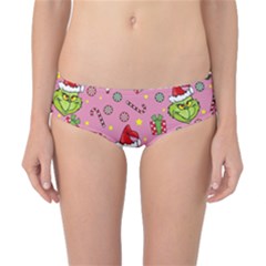 Grinch pattern Classic Bikini Bottoms