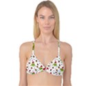 Grinch pattern Reversible Tri Bikini Top View1