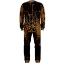 The Sign Ying And Yang With Floral Elements OnePiece Jumpsuit (Men)  View1