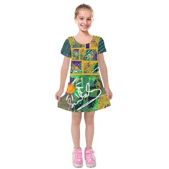 Kid s Short Sleeve Velvet Dress By Sunbaby by rmalia