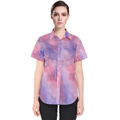 Mr  Hughes Blues Women s Short Sleeve Shirt