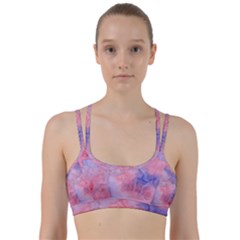 Mr  Hughes Blues Line Them Up Sports Bra by SimpleBeeTree