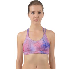 Mr  Hughes Blues Back Web Sports Bra