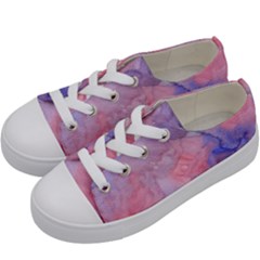 Mr  Hughes Blues Kids  Low Top Canvas Sneakers