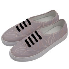 Rose Gold, Wave,beautiful,feminine,chic,elegant,metallic,modren,wedding,pink,trendy Men s Classic Low Top Sneakers