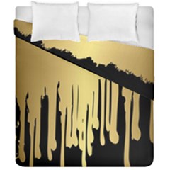 Drip Cold Duvet Cover Double Side (california King Size) by NouveauDesign