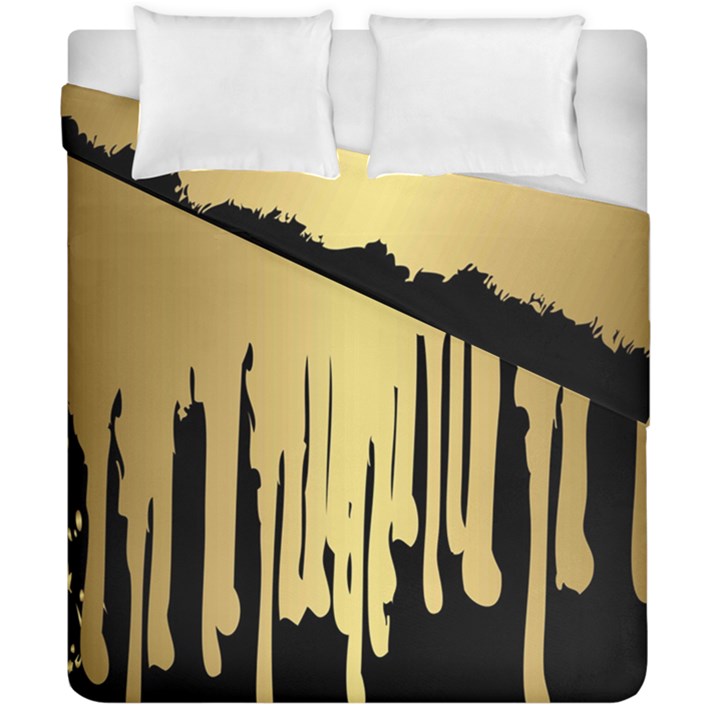 drip cold Duvet Cover Double Side (California King Size)