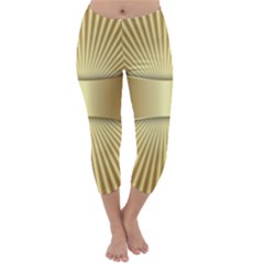 Gold8 Capri Winter Leggings  by NouveauDesign