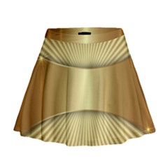 Gold8 Mini Flare Skirt by NouveauDesign