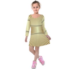 Gold8 Kids  Long Sleeve Velvet Dress by NouveauDesign