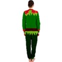 Dark Green Ugly Christmas Elf Costume OnePiece Jumpsuit (Ladies) View2