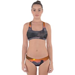 Beautiful Village Of Hampi Cross Back Hipster Bikini Set