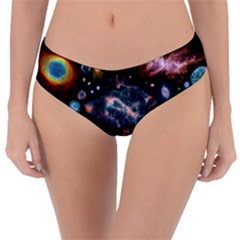 Galaxy Nebula Reversible Classic Bikini Bottoms by Celenk