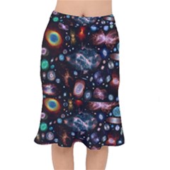 Galaxy Nebula Mermaid Skirt