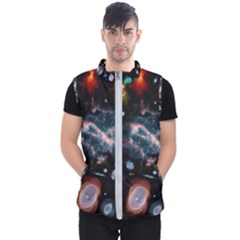 Galaxy Nebula Men s Puffer Vest