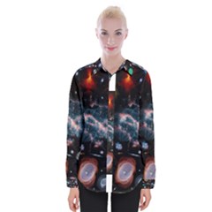 Galaxy Nebula Womens Long Sleeve Shirt