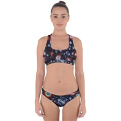 Galaxy Nebula Cross Back Hipster Bikini Set