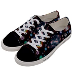 Galaxy Nebula Women s Low Top Canvas Sneakers by Celenk