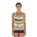 Autumn Owls Pattern Sport Tank Top  View1