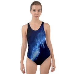 Nebula Cut-out Back One Piece Swimsuit