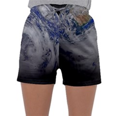 A Sky View Of Earth Sleepwear Shorts