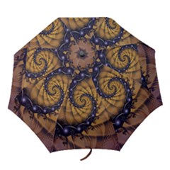 An Emperor Scorpion s 1001 Fractal Spiral Stingers Folding Umbrellas by jayaprime