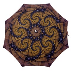 An Emperor Scorpion s 1001 Fractal Spiral Stingers Straight Umbrellas by jayaprime