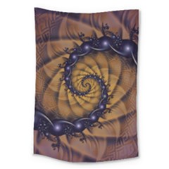 An Emperor Scorpion s 1001 Fractal Spiral Stingers Large Tapestry by jayaprime