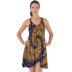 An Emperor Scorpion s 1001 Fractal Spiral Stingers Show Some Back Chiffon Dress