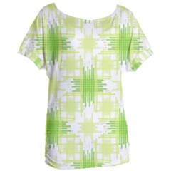 Intersecting Lines Pattern Women s Oversized Tee by dflcprints