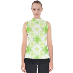 Intersecting Lines Pattern Shell Top