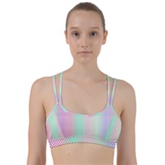 Pattern Line Them Up Sports Bra