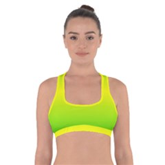 Pattern Cross Back Sports Bra by gasi