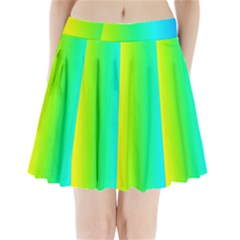 Pattern Pleated Mini Skirt by gasi