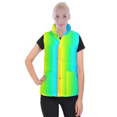 Pattern Women s Button Up Puffer Vest