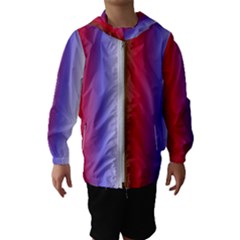 Pattern Hooded Wind Breaker (Kids)